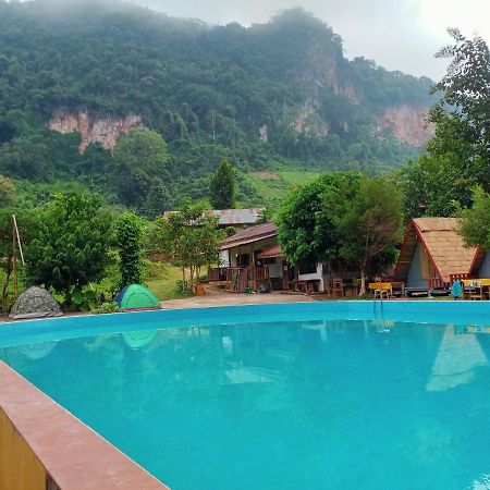 Nongkhiaw Campingsite Swimming Pool Ban Phathok Exterior photo