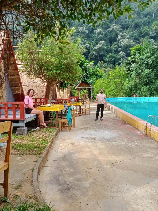 Nongkhiaw Campingsite Swimming Pool Ban Phathok Exterior photo